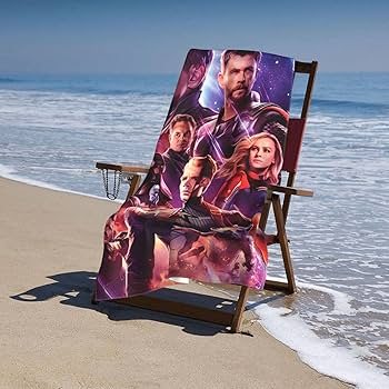 Amazon｜アベンジャーズ バスタオル マイクロファイバー 吸水 速